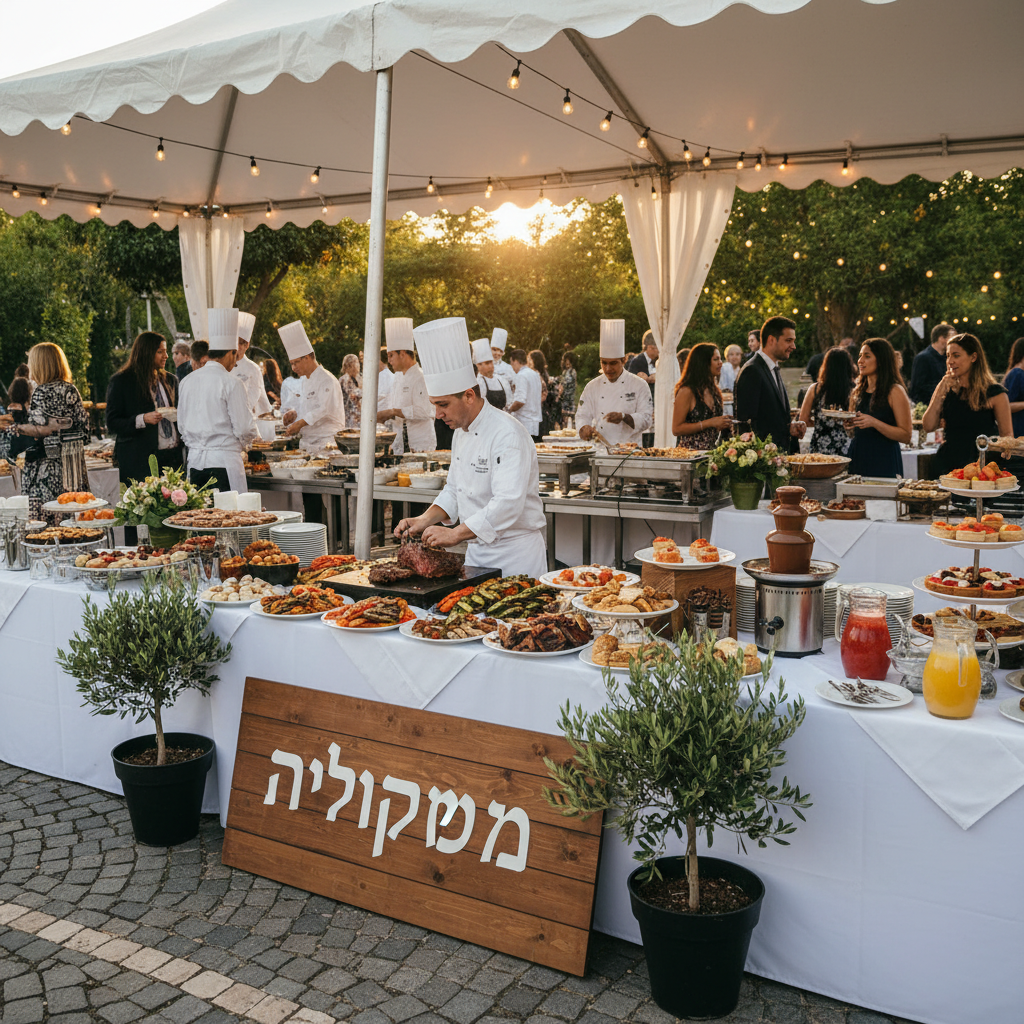 מדריך: כמה עולה קייטרינג חלבי כשר לאירועים? טיפים להפחתת לחץ וחיסכון בתקציב